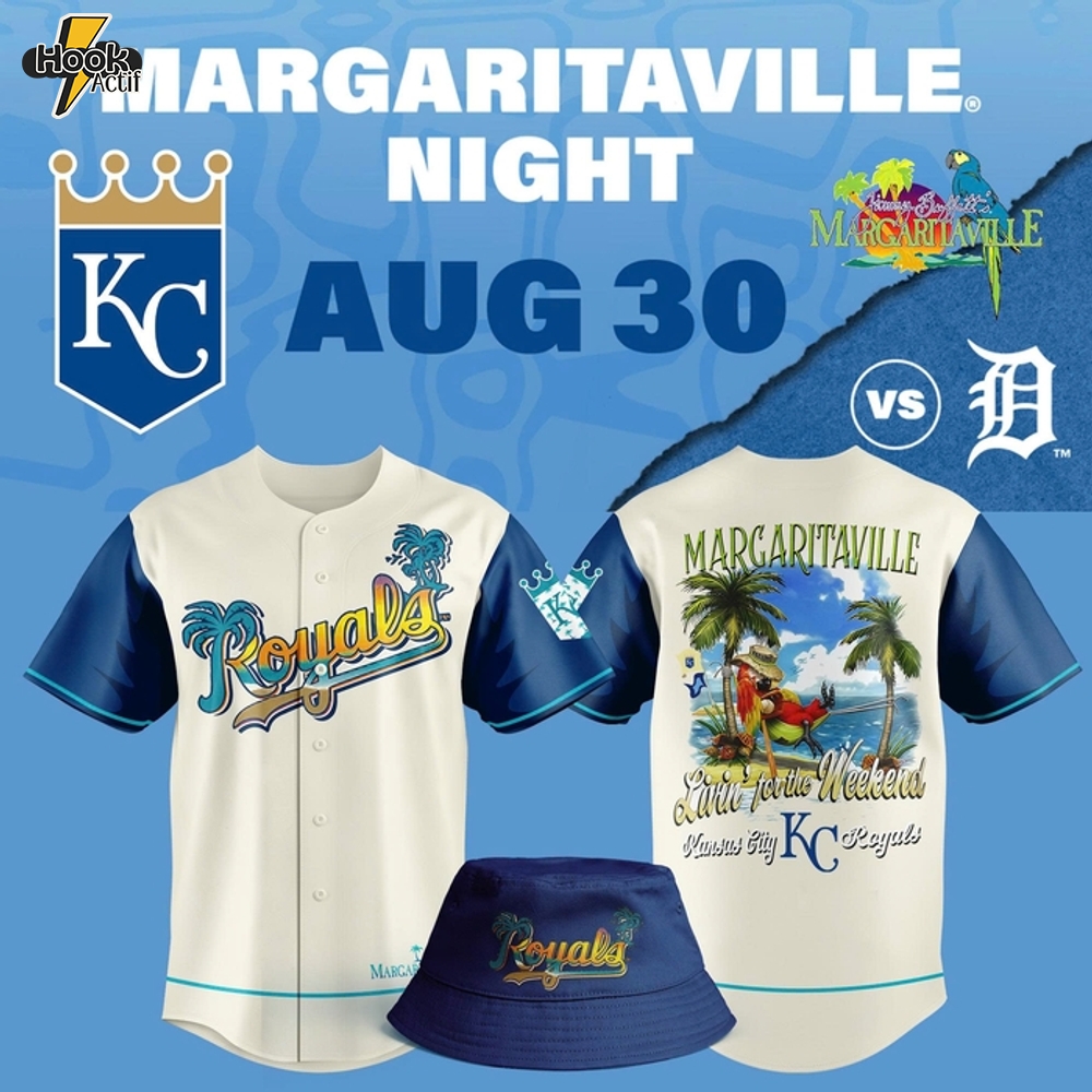 Kansas City Royals x 2025 Margaritaville Night Jersey Kansas City Royals x 2025 Margaritaville Night Jersey