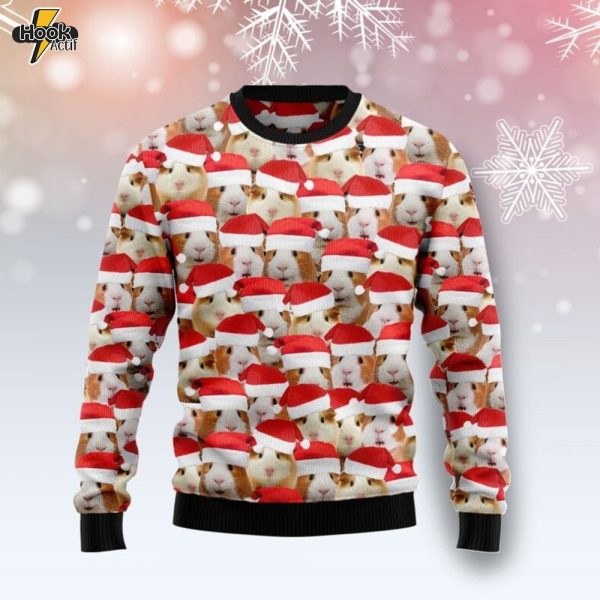 Guinea Pig Group Awesome Ugly Christmas Sweater