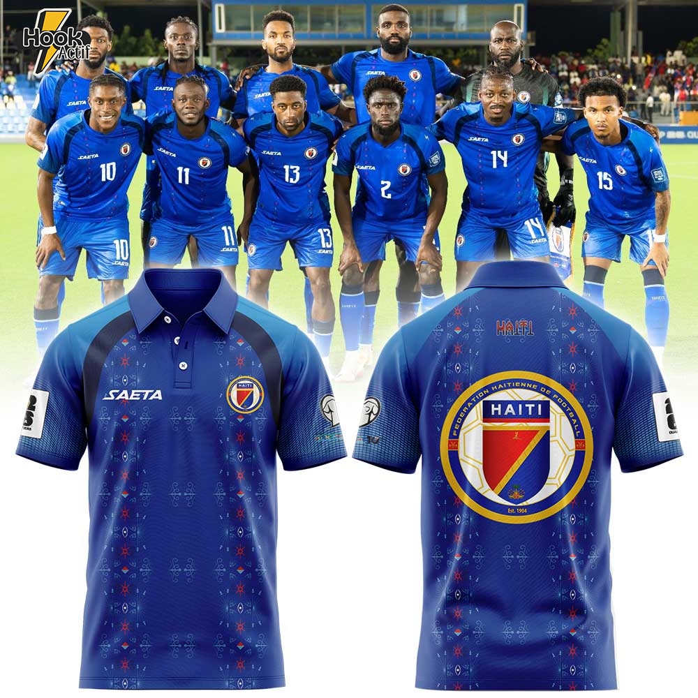 Haïtienne De Football 2026 World Cup Combo Polo Haïtienne De Football 2026 World Cup Combo Polo