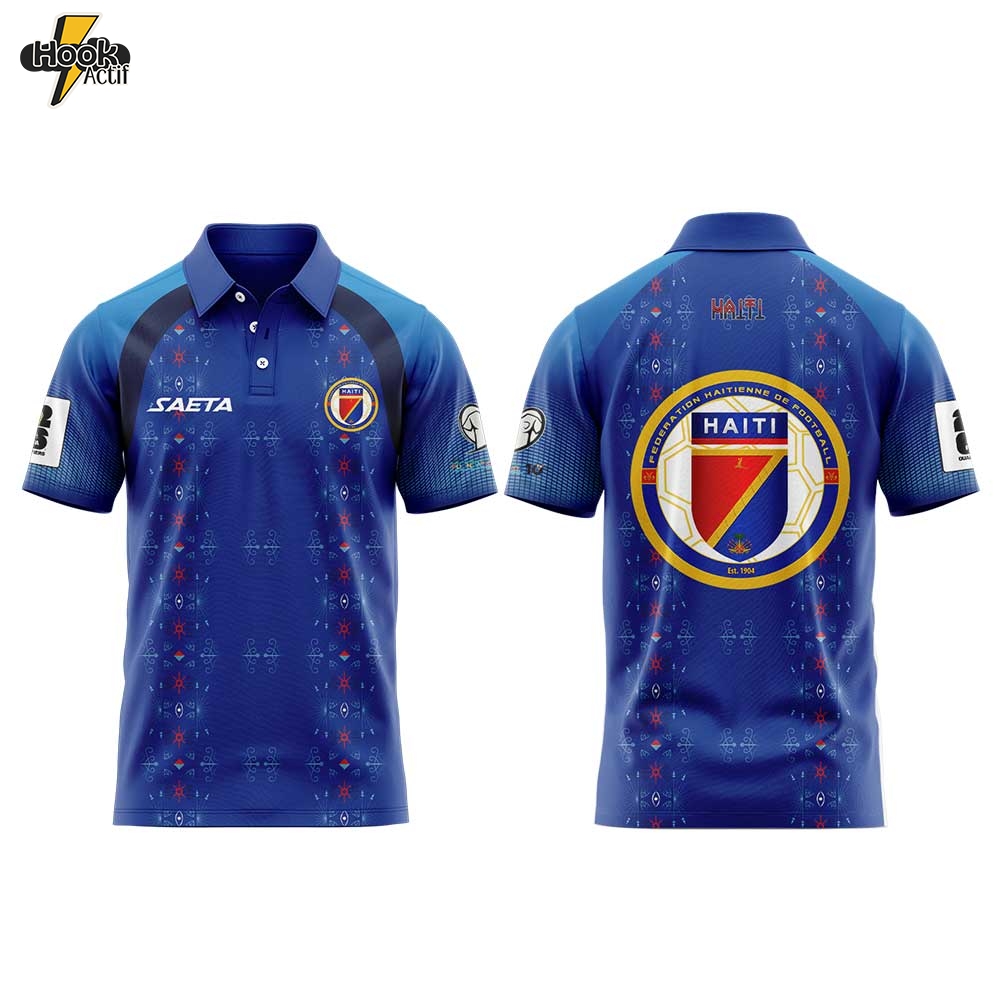 Haïtienne De Football 2026 World Cup Combo Polo Haïtienne De Football 2026 World Cup Combo Polo