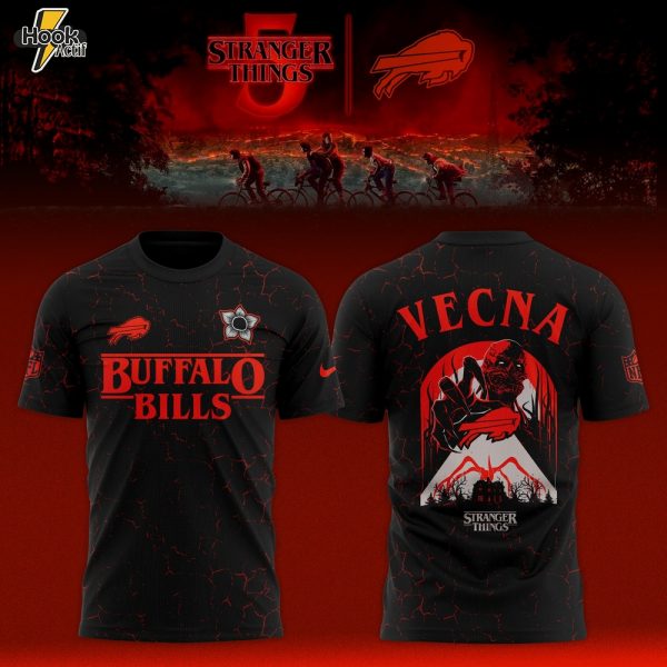 Buffalo Bills NFL x Stranger Things Limited T-shirt