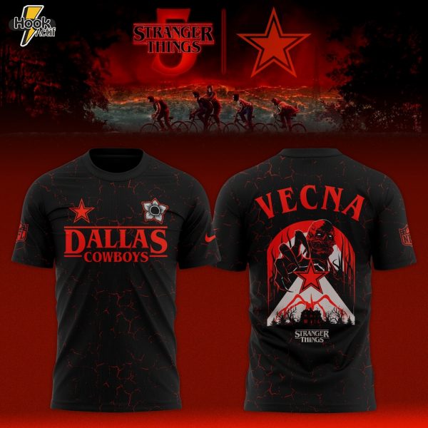 Cowboys Dallas NFL x Stranger Things Limited T-shirt