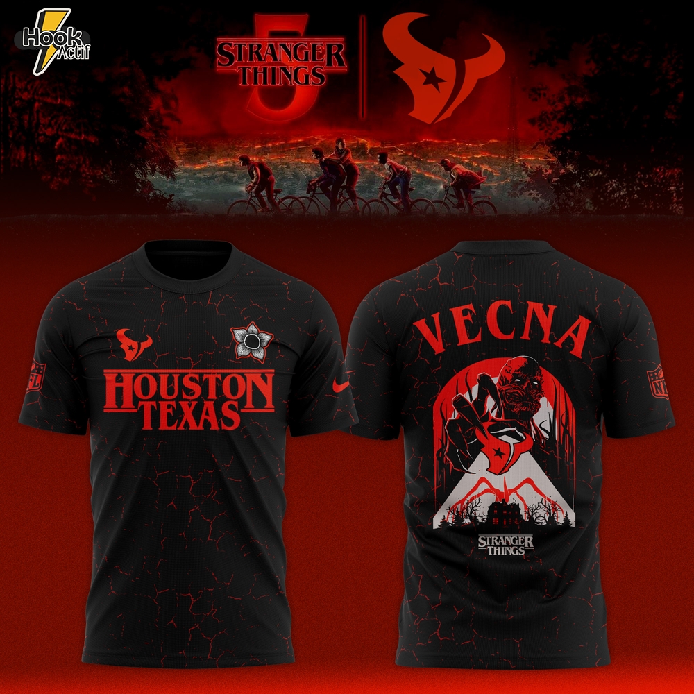 Houston Texans NFL x Stranger Things Limited T-shirt Houston Texans NFL x Stranger Things Limited T-shirt