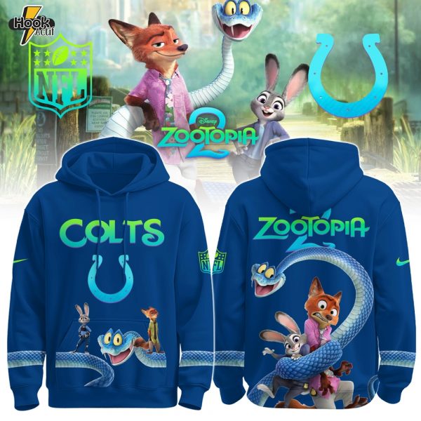 I Colts x Zootopia 2 Hoodie Limited Edition Selling Out Fast
