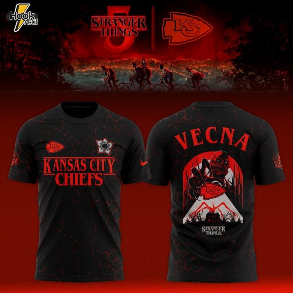 Kansas City ChiefsNFL x Stranger Things Limited T-shirt