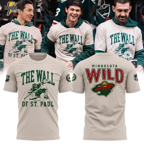 Minnesota Wild "The Wall Of ST. Paul" Special Creem T-shirt