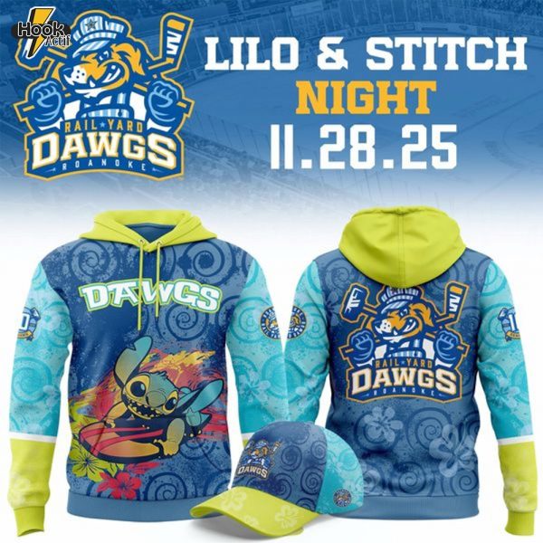 Roanoke Rail Yard Dawgs New Hoodie