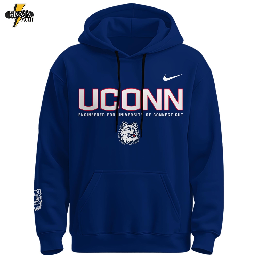 UCONN Huskies Navy Blue Connecticut Hoodie UCONN Huskies Navy Blue Connecticut Hoodie
