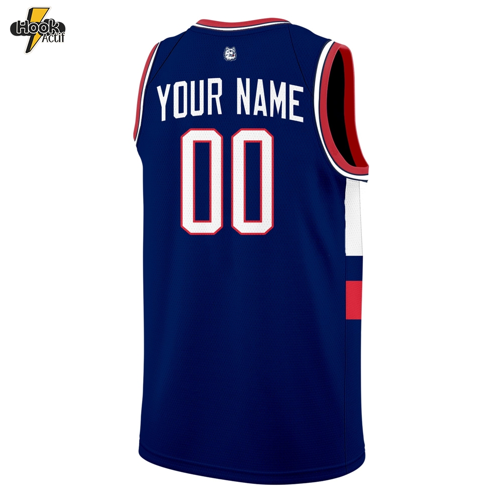 UCONN Huskies Navy Blue Connecticut Jersey