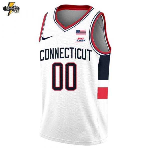 UCONN Huskies White Connecticut Jersey – Buy Online at HookActif.com