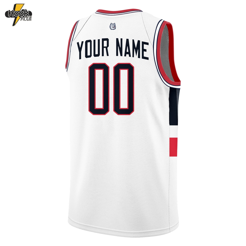 UCONN Huskies White Connecticut Jersey