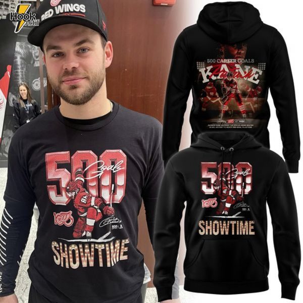 Detroit Red Wings Patrick Kane 500th Goal Hoodie