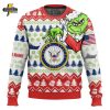 Custom Name Grinch x US Air Force Ugly Sweater V1