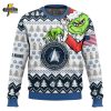 Custom Name Grinch x US Space Force Ugly Sweater V2