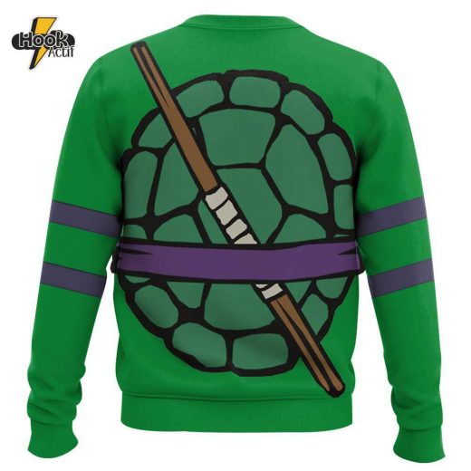 Don Outfit Teenage Mutant Ninja Turtles Ugly Christmas Sweater