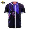 Pennywise Baseball Jersey, IT Baseball Jersey, Halloween Baseball Jersey Horror Edition