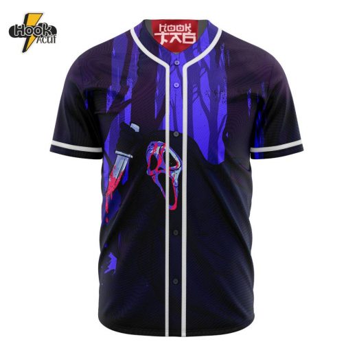 Ghostface Baseball Jersey, Scream Baseball Jersey, Halloween Baseball Jersey Special