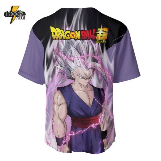 Gohan Beast Baseball Jersey, Dragon Ball Z Baseball Jersey, Anime Baseball Jersey