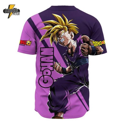 Gohan Dragon Ball Z Baseball Jersey, Anime Fighter Special