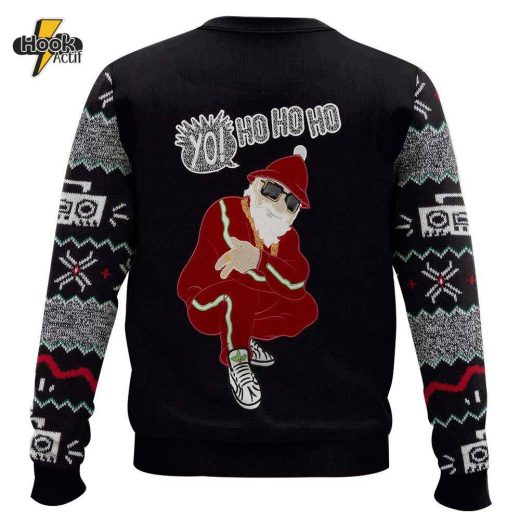 Hip Hop Santa Christmas Ugly Sweater