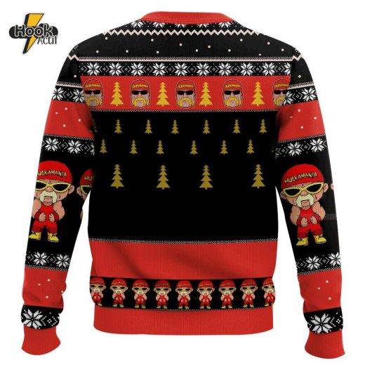 Hulk Rules Hulk Hogan WWE Ugly Sweater