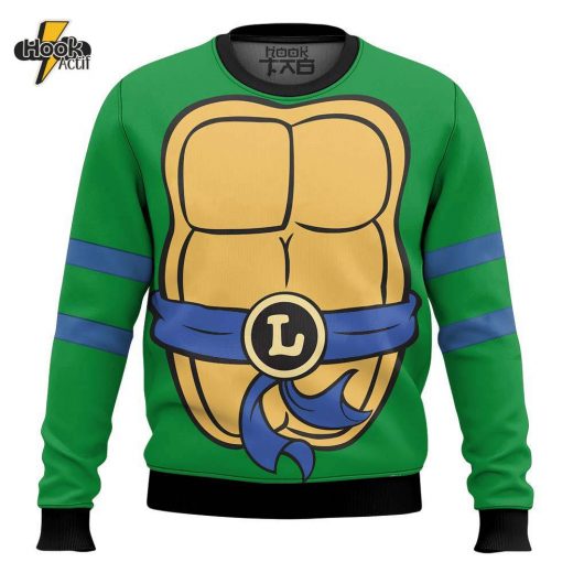 Leo Outfit Teenage Mutant Ninja Turtles Ugly Christmas Sweater