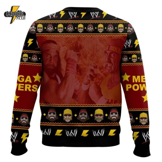 “Mancho Hogan” Macho Man and Hulk Hogan Ugly Sweater