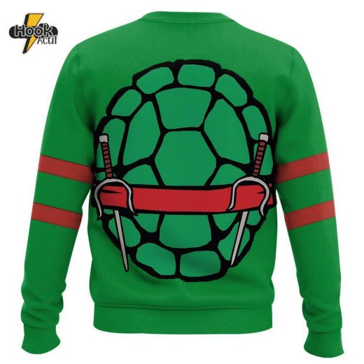 Rap Outfit Teenage Mutant Ninja Turtles Ugly Christmas Sweater