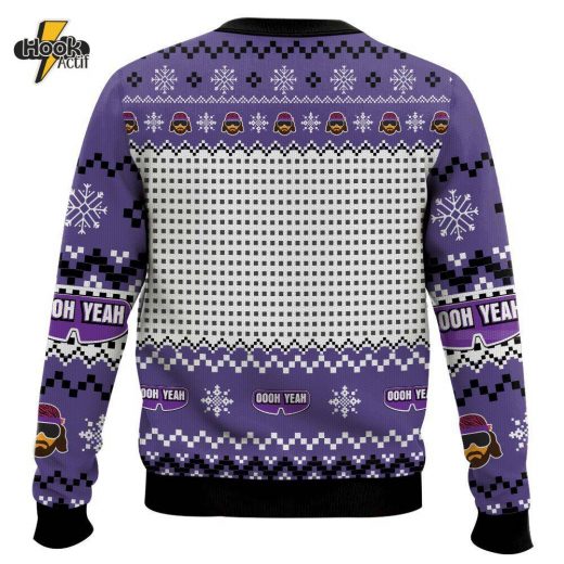 Sick Puppies Macho Man Ugly Sweater