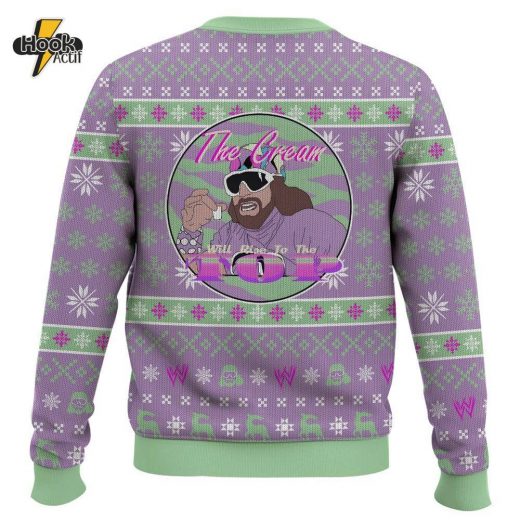 “The Cream Always Rises To The Top!” Macho Man Ugly Sweater