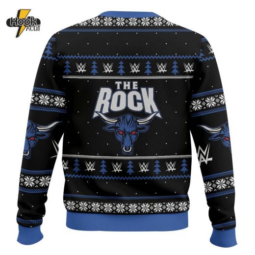 The Rock WWE Ugly Sweater