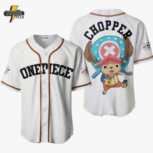 Tony Tony Chopper Anime One Piece Otaku Cosplay Shirt, Anime Baseball Jersey