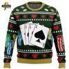 Leon Kennedy Bad Things Dead by Daylight Christmas Sweater Perfect for Gamers