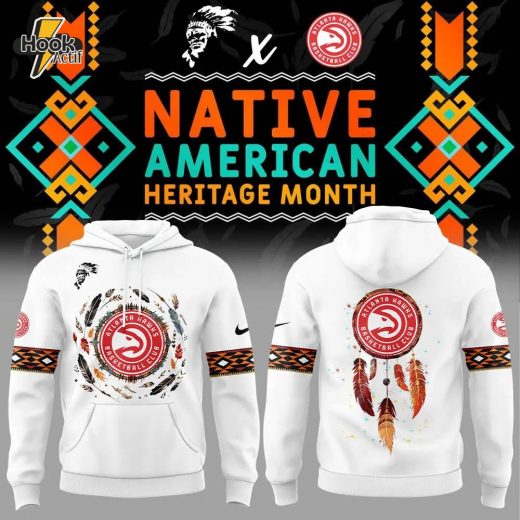 Atlanta Hawks Native American Heritage Month Nike Hoodie