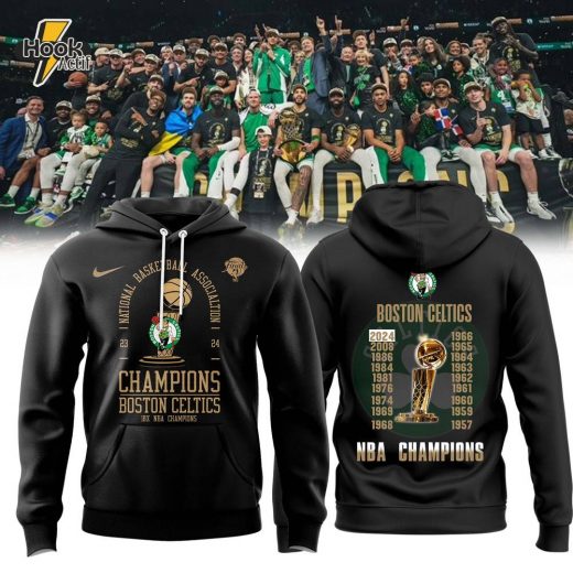 Boston Celtics 2024 NBA Finals Champions Hoodie