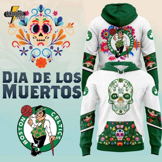 Boston Celtics x Día de Muertos 2024 Hoodie