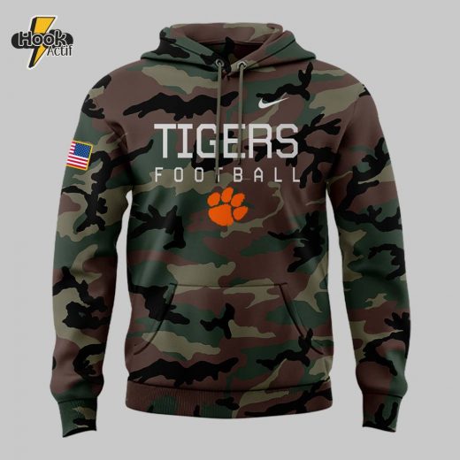 Clemson Tigers 2024 Military Appreciation Football Hoodie Special Edition