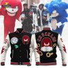 Detroit Lions x Sonic And Knuckles 2024 Premium Baseball Jacket Exclusive Edition