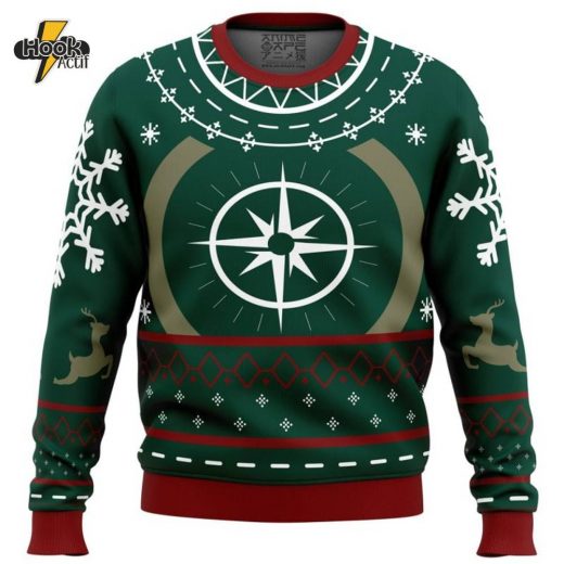 Elodie Rakoto Pathfinders Sweater Dead by Daylight Christmas Sweater Rare Holiday Edition