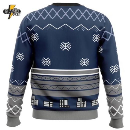 Felix Richter Holiday Formal Dead by Daylight Christmas Sweater Stylish Winter Look