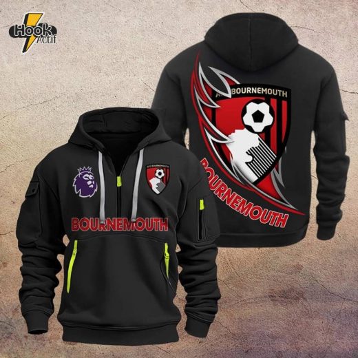 A.F.C. Bournemouth DMHT1065 Zip Hoodie – Bournemouth Fan Gear