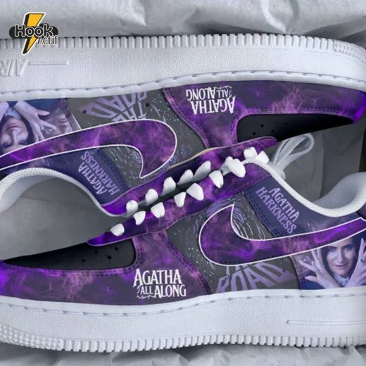 Agatha All Along AF1 Sneakers Marvel Edition