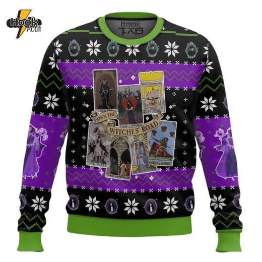 Agatha All Along The Witches’ Road Christmas Ugly Sweater for Marvel Fans