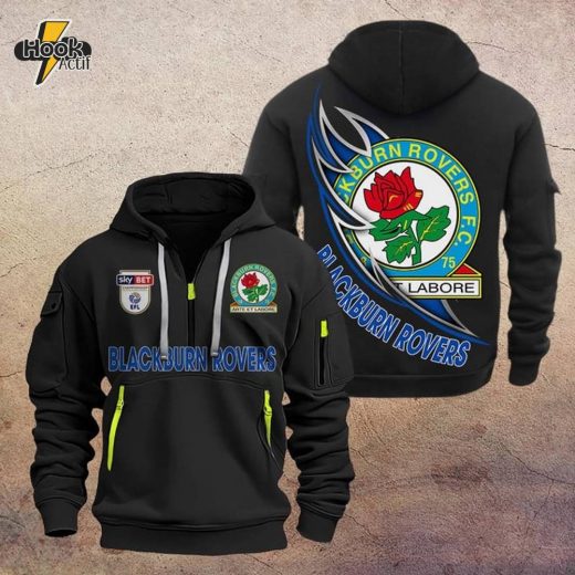 Blackburn Rovers DMHT1085 Zip Hoodie – Blackburn Football Gear