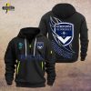 Bastia DMHT1209 Zip Hoodie – SC Bastia Fan Hoodie