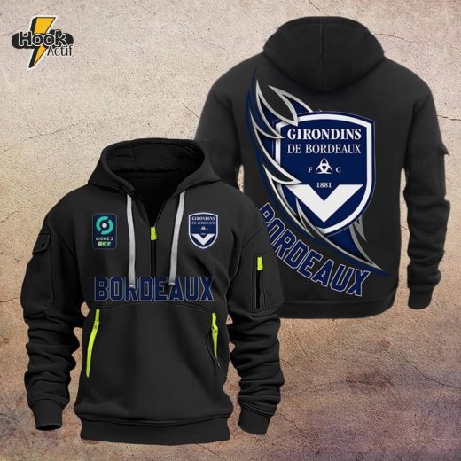 Bordeaux DMHT1210 Zip Hoodie – FC Girondins de Bordeaux Hoodie