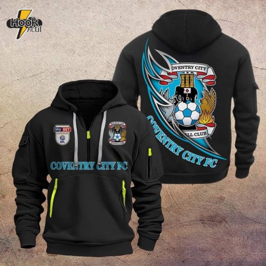 Coventry City DMHT1089 Zip Hoodie – Coventry FC Apparel