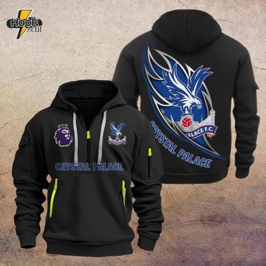 Crystal Palace F.C DMHT1072 Zip Hoodie – Palace Supporter Gear