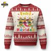 Xmas Book Lover Ugly Christmas Sweater – All Booked for Christmas Tree Design