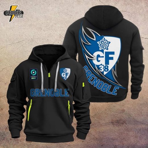 Grenoble DMHT1214 Zip Hoodie – Grenoble Foot Fan Hoodie